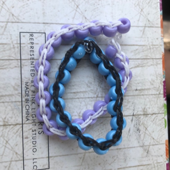 Loom band bundle💜💙 - Picture 1 of 3